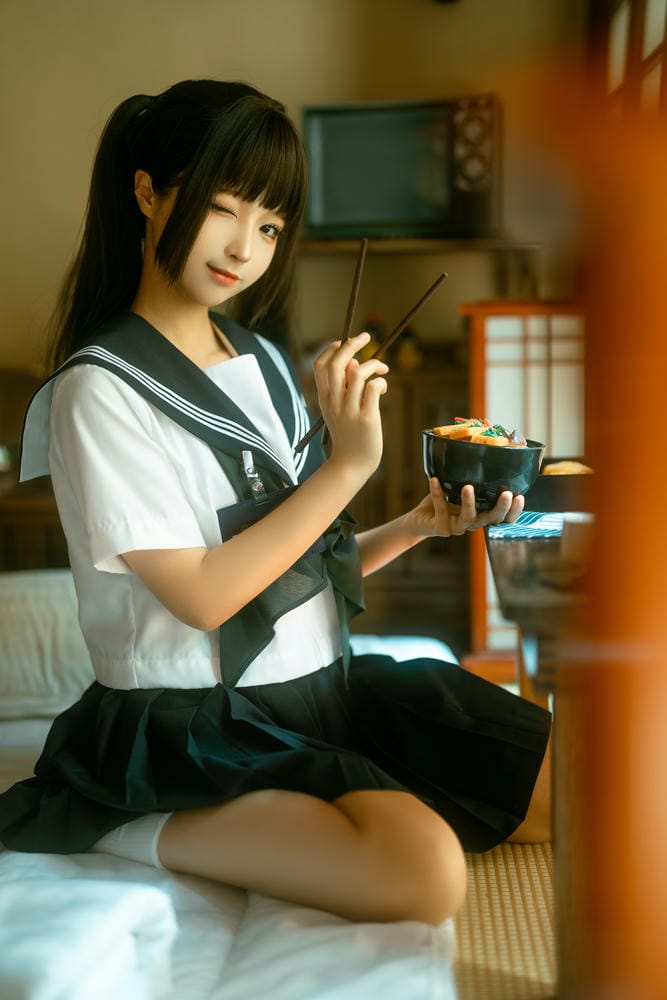 蠢沫沫 居家学妹[22P-206M]